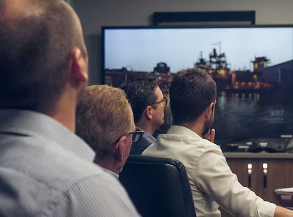 Office workers presentation