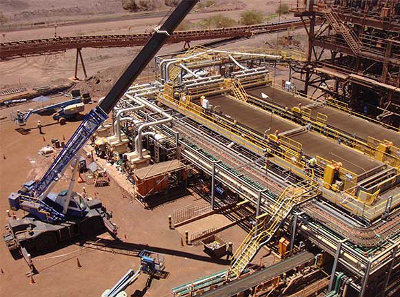 Paraburdoo Moisture Reduction Plant Construction